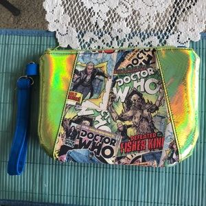 Hand made Doctor Who wristlet!